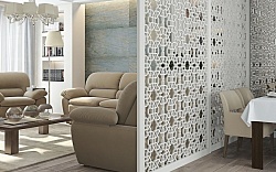 Декоративные перегородки из металла